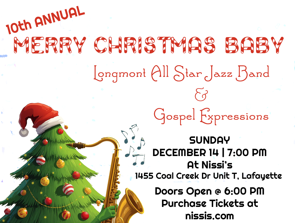 Merry Christmas Baby December 14th 2025 at Nissis